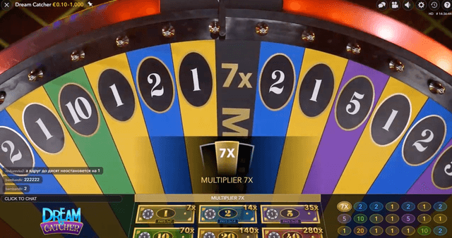 Quote e vincite di Dream Catcher dal vivo image