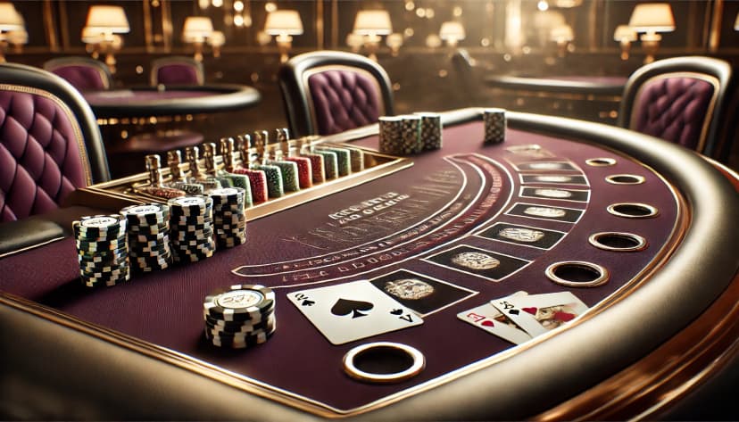 Live dealer blackjack in Evolution Studios