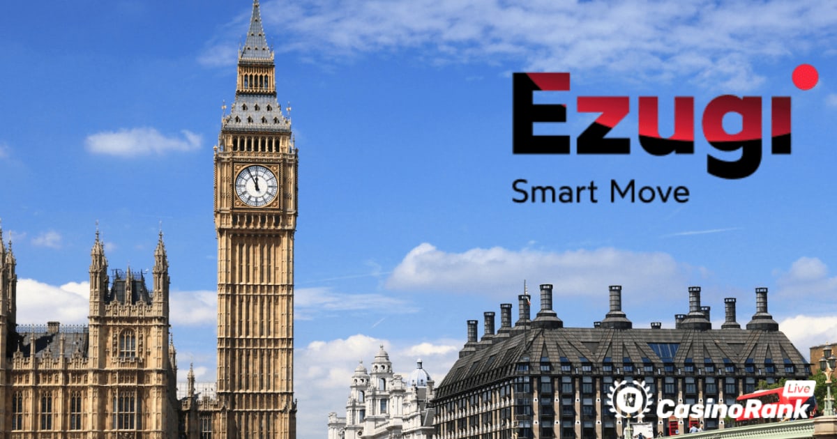 Ezugi debutta nel Regno Unito con un accordo di Playbook Engineering