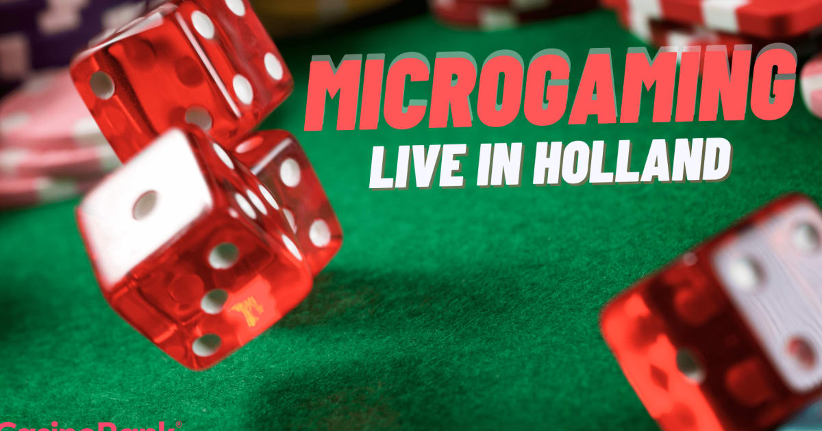 Microgaming porta le sue slot online e i giochi da casinò dal vivo in Olanda