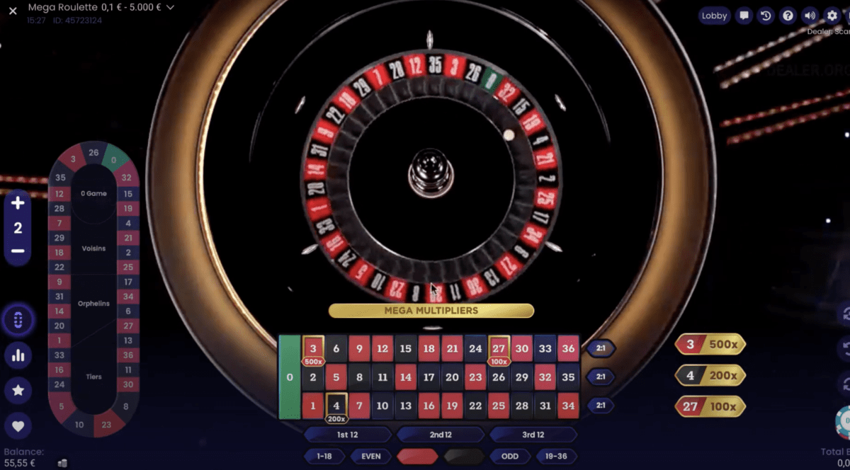 Big Wins at Mega Roulette Casinos