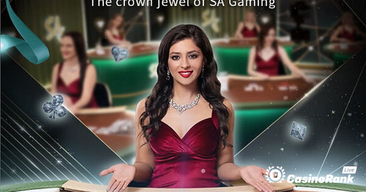 SA Gaming lancia Diamond Hall con eleganza e fascino VIP