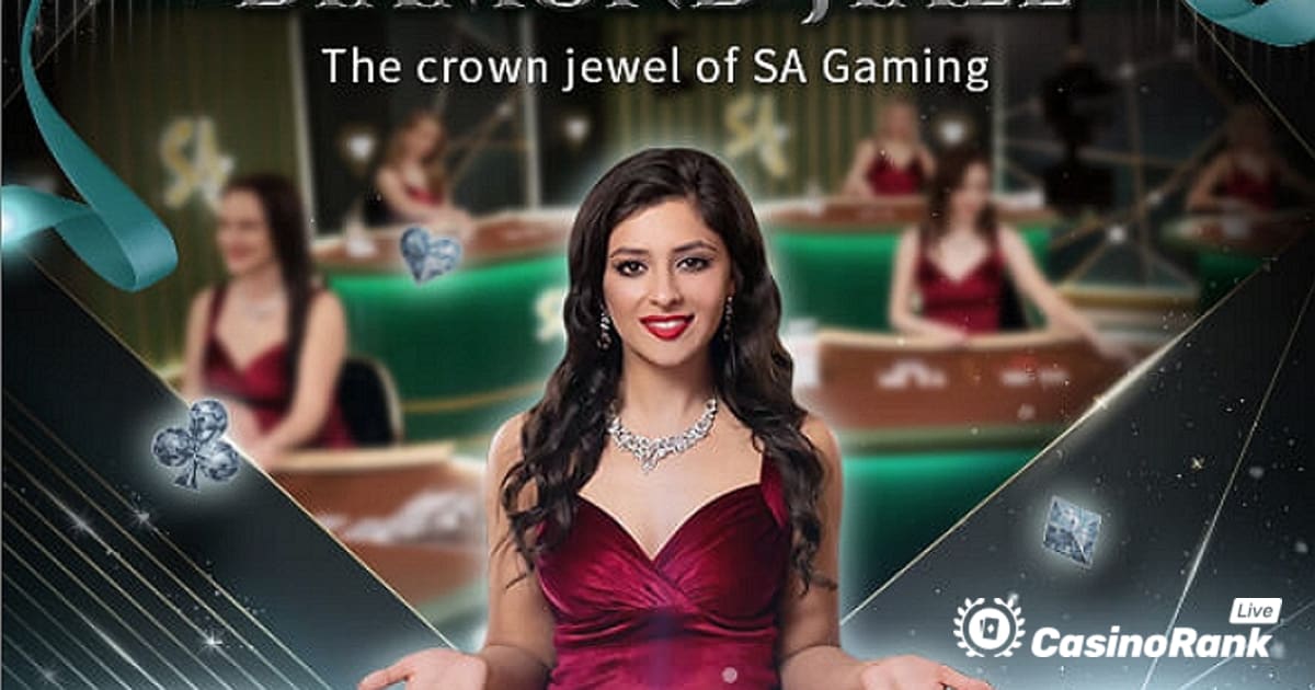 SA Gaming lancia Diamond Hall con eleganza e fascino VIP