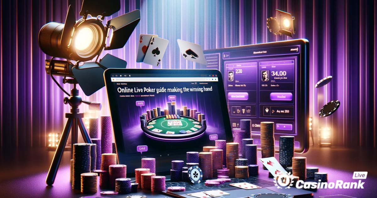 Guida al poker online dal vivo per realizzare la mano vincente